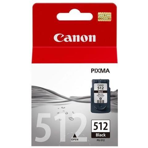 foto del prodotto canon cartuccia d inchiostro nero a resa elevata pg 512 bk