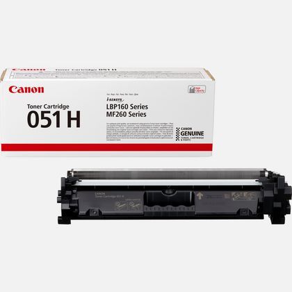 foto del prodotto canon cartuccia del toner a resa elevata 051h, nero