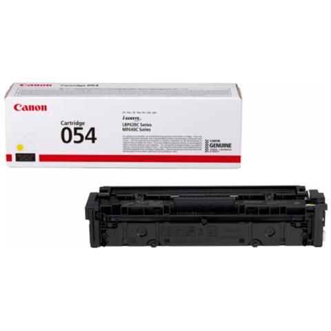 foto del prodotto canon cartuccia toner 054, giallo