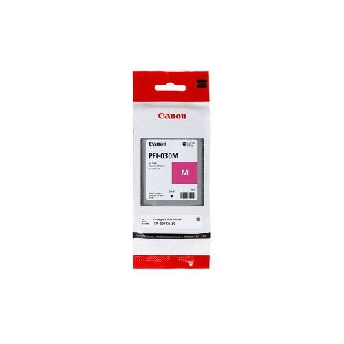 foto del prodotto canon pfi 030m cartuccia d inchiostro 1 pz originale magenta