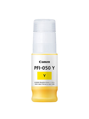 foto del prodotto canon pfi 050 y cartuccia d inchiostro 1 pz originale giallo