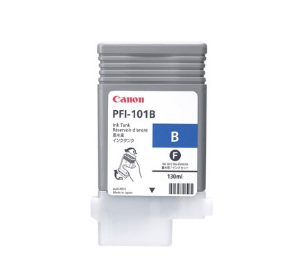 foto del prodotto canon pfi 101b cartuccia d inchiostro 1 pz originale blu