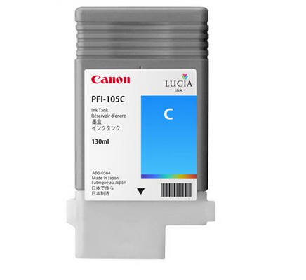 foto del prodotto canon pfi 106 c cartuccia d inchiostro 1 pz originale ciano per foto