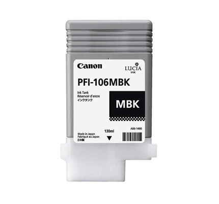 foto del prodotto canon pfi 106 mbk cartuccia d inchiostro 1 pz originale nero opaco