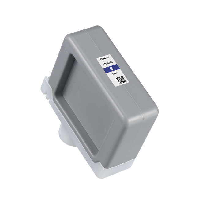 foto del prodotto canon pfi 1100b cartuccia d inchiostro originale blu