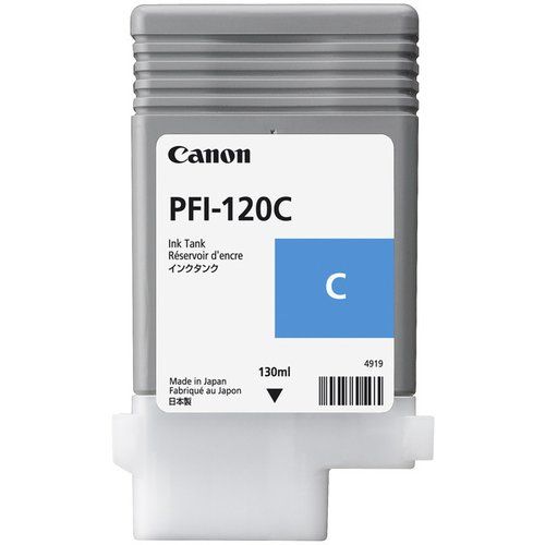 foto del prodotto canon pfi 120c cartuccia d inchiostro 1 pz originale ciano