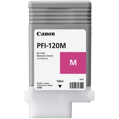 foto del prodotto canon pfi 120m cartuccia d inchiostro 1 pz originale magenta