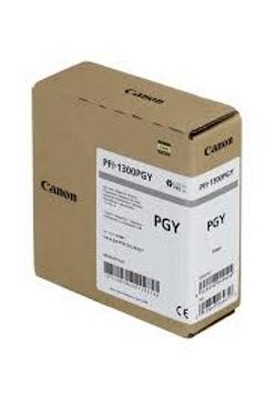 foto del prodotto canon pfi 1300pgy cartuccia d inchiostro originale grigio per foto