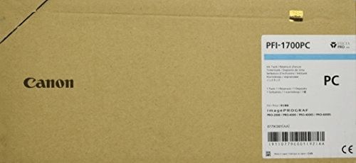 foto del prodotto canon pfi 1700pc cartuccia d inchiostro originale ciano per foto