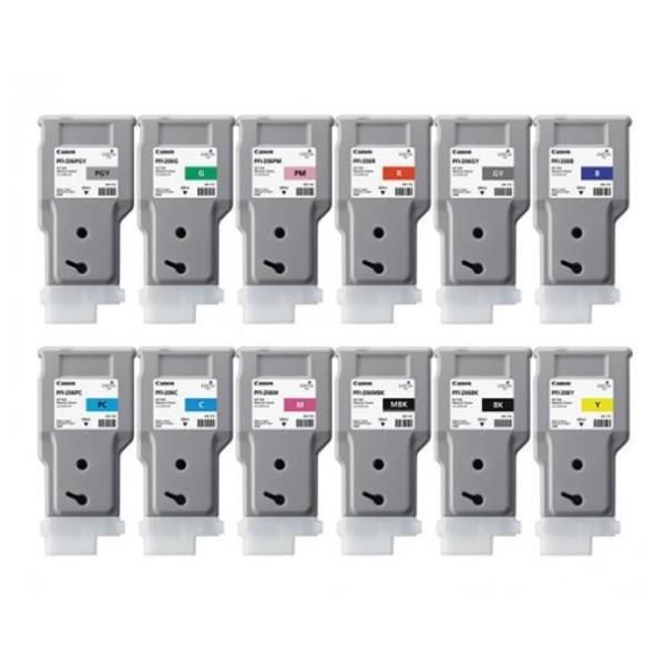 foto del prodotto canon pfi 206 c cartuccia d inchiostro 1 pz originale ciano per foto