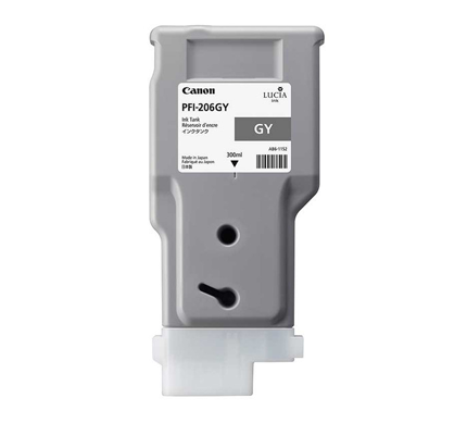 foto del prodotto canon pfi 206 gy cartuccia d inchiostro 1 pz originale grigio