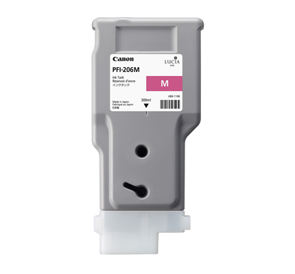 foto del prodotto canon pfi 206 m cartuccia d inchiostro 1 pz originale magenta per foto