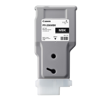 foto del prodotto canon pfi 206 mbk cartuccia d inchiostro 1 pz originale nero per foto