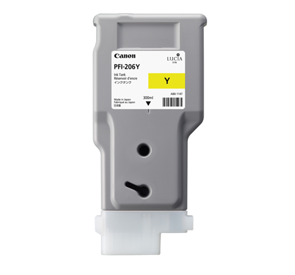 foto del prodotto canon pfi 206 y cartuccia d inchiostro 1 pz originale giallo
