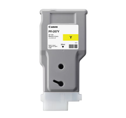 foto del prodotto canon pfi 207 y cartuccia d inchiostro 1 pz originale giallo