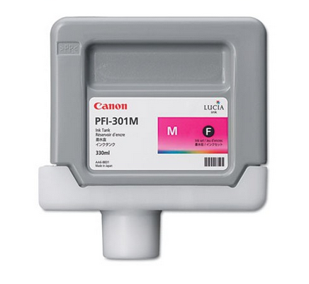 foto del prodotto canon pfi 301m cartuccia d inchiostro 1 pz originale magenta