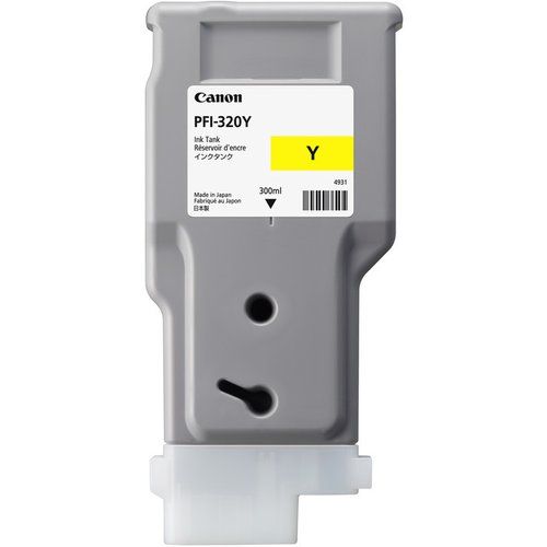 foto del prodotto canon pfi 320y cartuccia d inchiostro 1 pz originale giallo