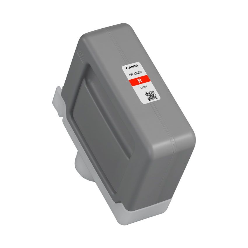 foto del prodotto canon pfi 3300r cartuccia d inchiostro 1 pz originale rosso