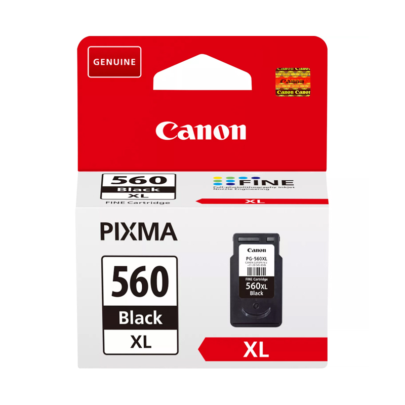 foto del prodotto canon pg-560xl black 3712c001 - cartuccia originale ad alta efficienza