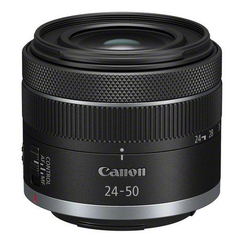 foto del prodotto canon rf 24 50mm f4.5 6.3 is stm milc obiettivi con zoom standard nero