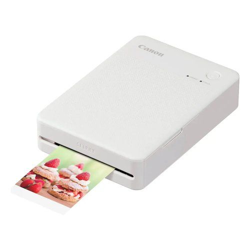 foto del prodotto canon selphy qx20 wh stampante per foto sublimazione 287 x 287 dpi 2.8"" x 3.3"" (7.2x8.5cm) wi-fi - 6753c001