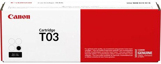 foto del prodotto canon t03 cartuccia toner 1 pz originale nero