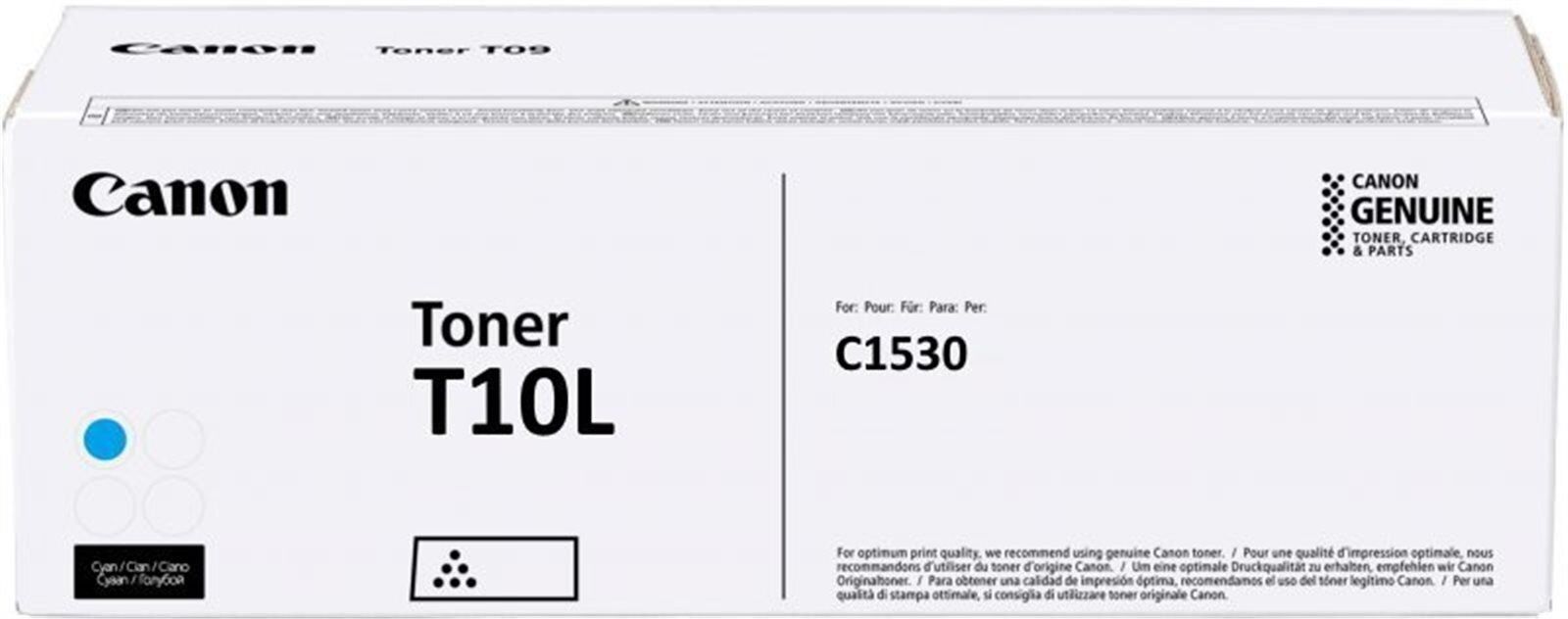foto del prodotto canon t10l cartuccia toner 1 pz originale ciano