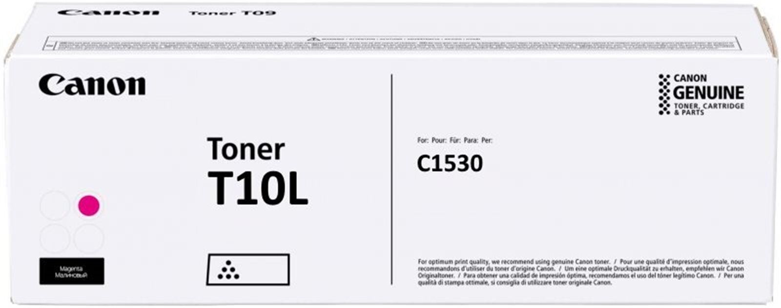 foto del prodotto canon t10l cartuccia toner 1 pz originale magenta