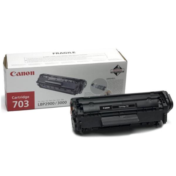 foto del prodotto canon toner crg703 black cartuccia toner 3 pz originale nero