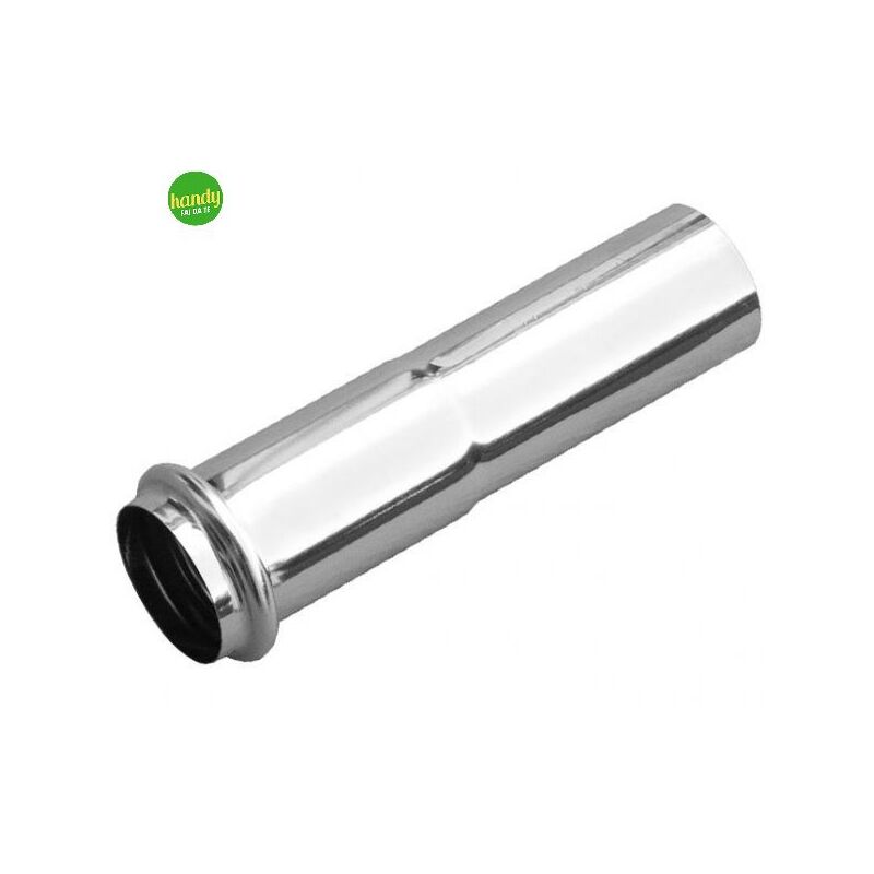 foto del prodotto canotto telescopico ambra ottone cromato 26 x 130 mm