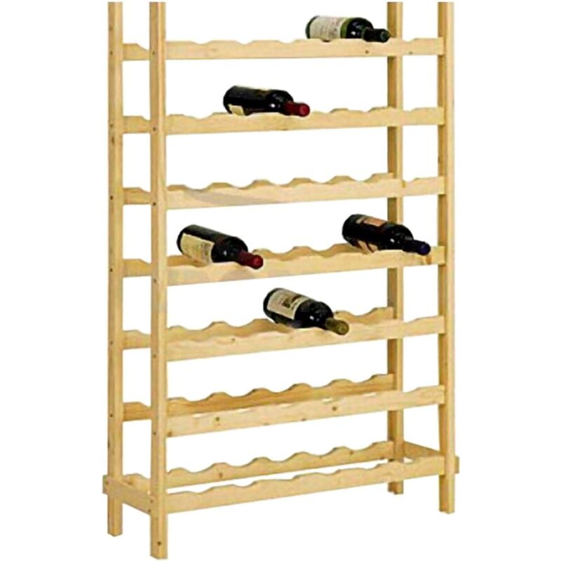 foto del prodotto cantinetta in pino 42 bottiglie