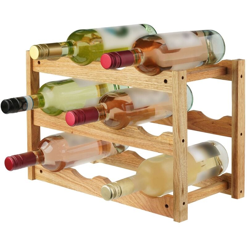 foto del prodotto cantinetta portabottiglie morena in legno di noce noce