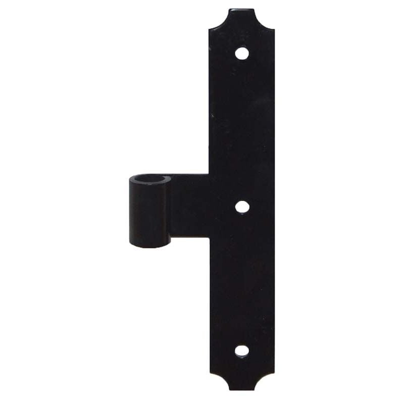 foto del prodotto cantonale centrale a t 180x30x28mm verniciato colore nero