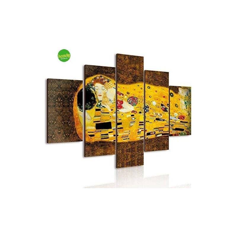 foto del prodotto canvas vogue klimt il bacio cm66 x 115