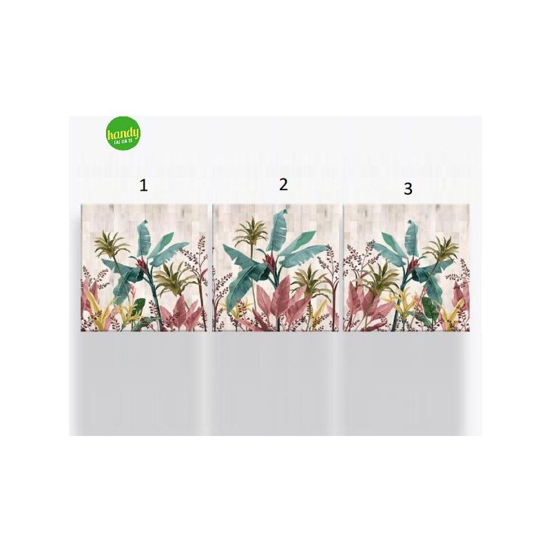 foto del prodotto canvas world lupia leaves beige 38x38 cm