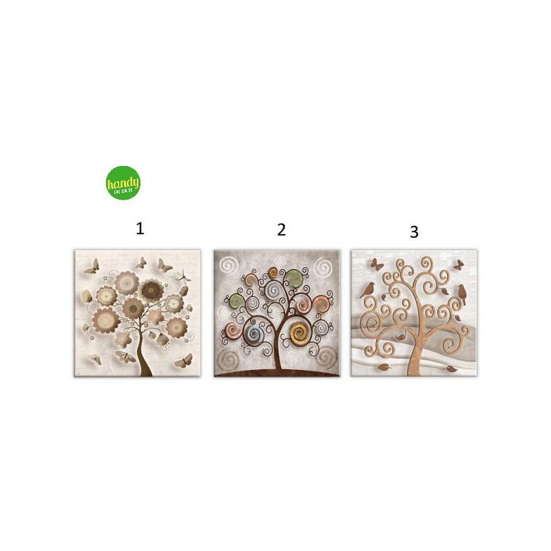foto del prodotto canvas world lupia tree 38x38 cm