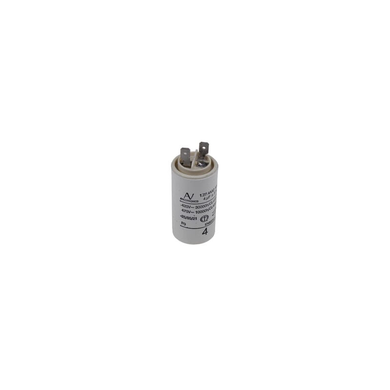 foto del prodotto capacit 4uf per cappuccio whirlpool 481212028054