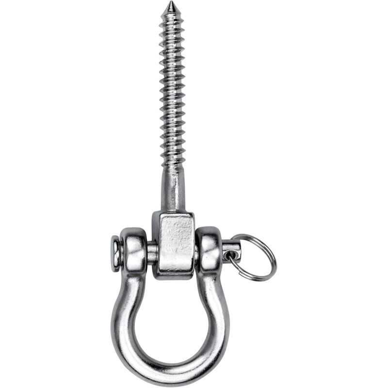 foto del prodotto capacit di carico 220 kg. gancio da soffitto per carichi pesanti, gancio per amaca in acciaio inossidabile.