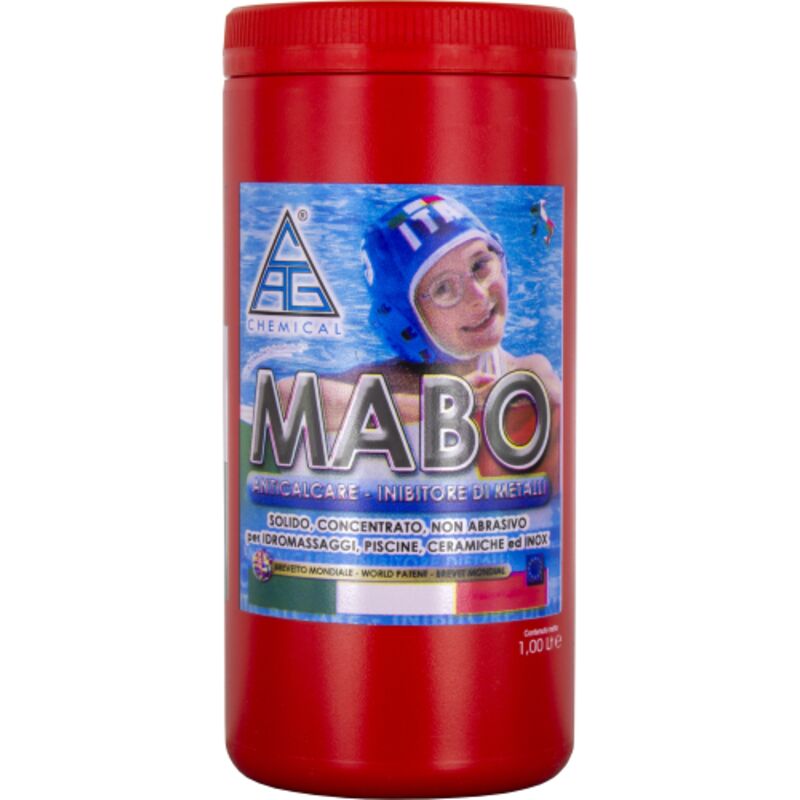 foto del prodotto capaldo anticalcare e sequestrante di metalli dell acqua mabo per piscine 1 l per prevenire il deposito di calcare e metalli in acqua piscina
