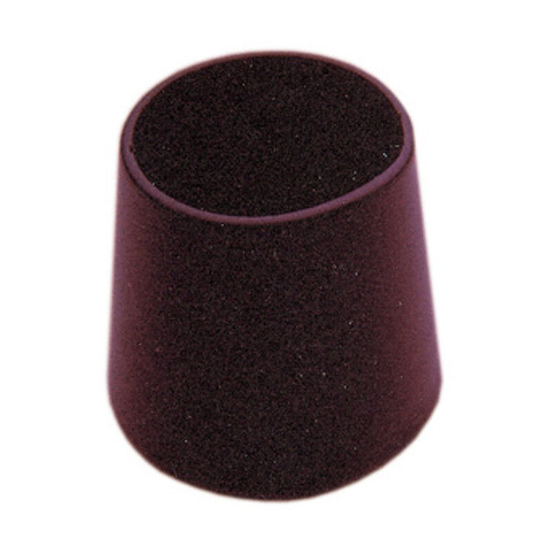 foto del prodotto capaldo blister sottosedia a goccia nero 28 mm. 8 pezzi