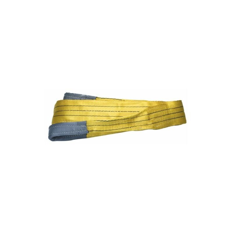 foto del prodotto capaldo cinghia di sollevamento mm.90 mt.4 ton.3 doppio strato colore giallo braca fascia salone