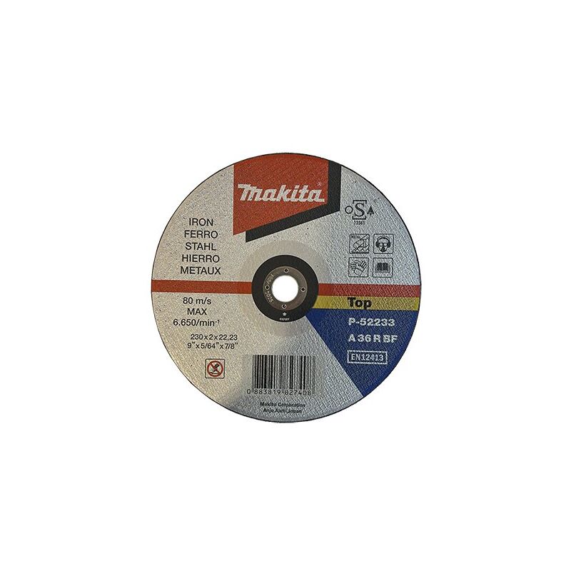 foto del prodotto capaldo disco da taglio per ferro makita 115x3,2 mm conf. 25 pezzi