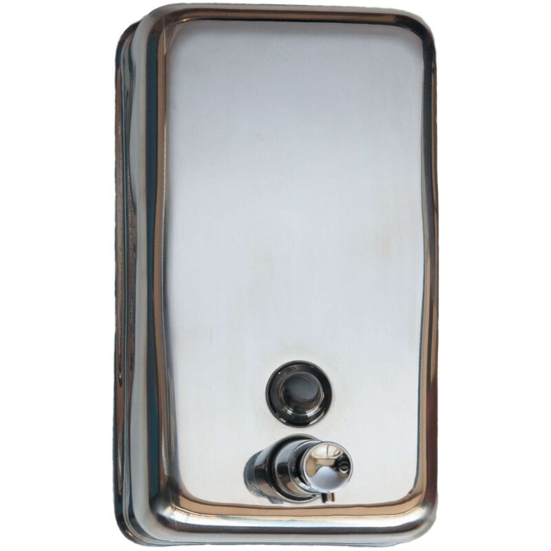 foto del prodotto capaldo dispenser per sapone liquido a muro dosatore in acciaio inox 1,2 lt erogatore saponi