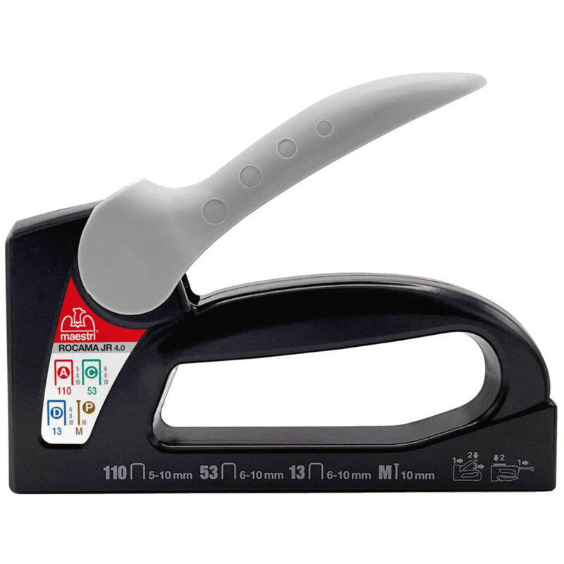 foto del prodotto capaldo fissatrice manuale rocama jr 4.0 mod.110 punti e chiodini romeo maestri