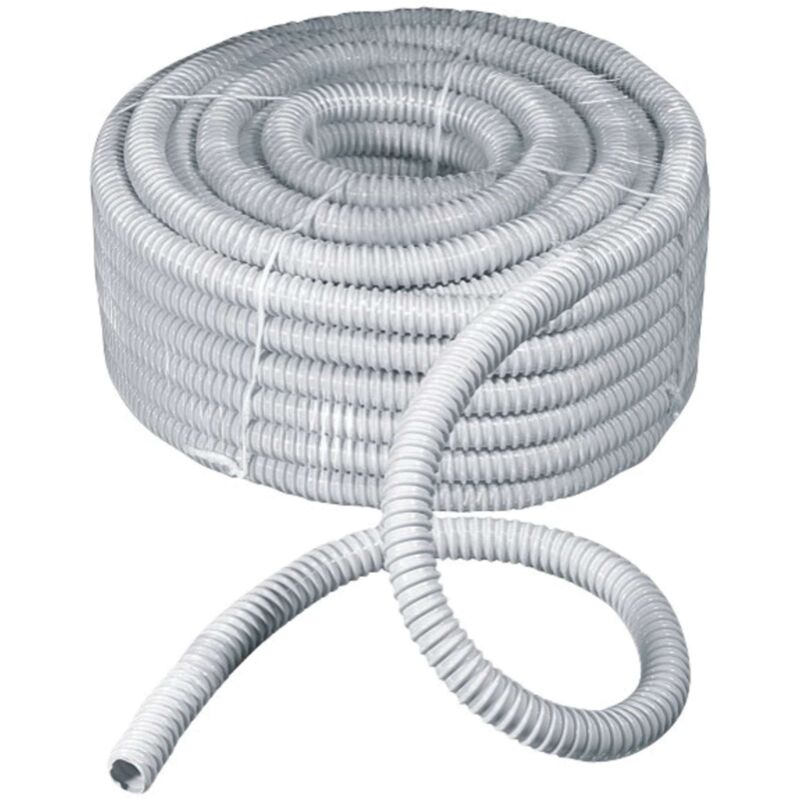 foto del prodotto capaldo guaina spiralata fless. grigia d.20 30 mt