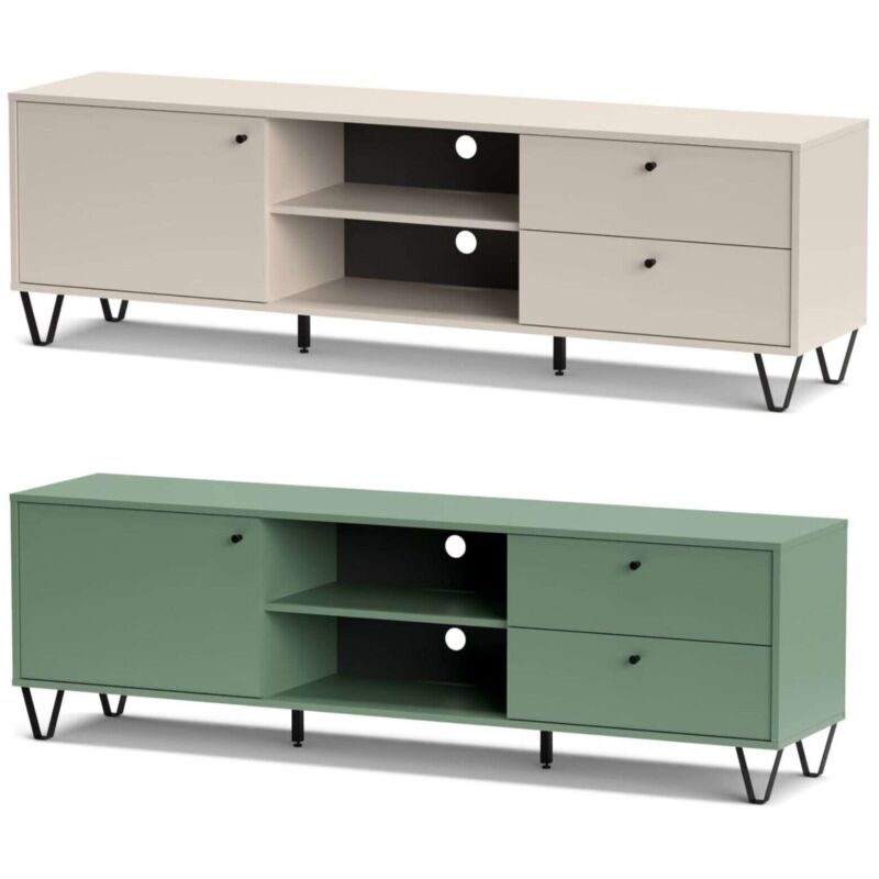 foto del prodotto capaldo kit mobile porta tv aldo al1 cm 182x40x55h