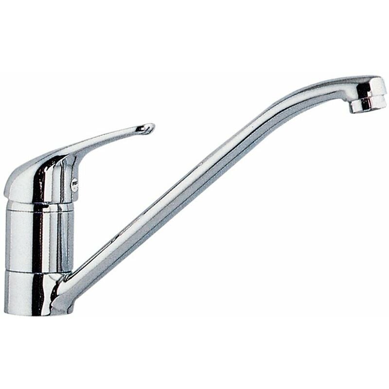 foto del prodotto capaldo miscelatore monocomando rubinetto lavello cromato king 39cr4110