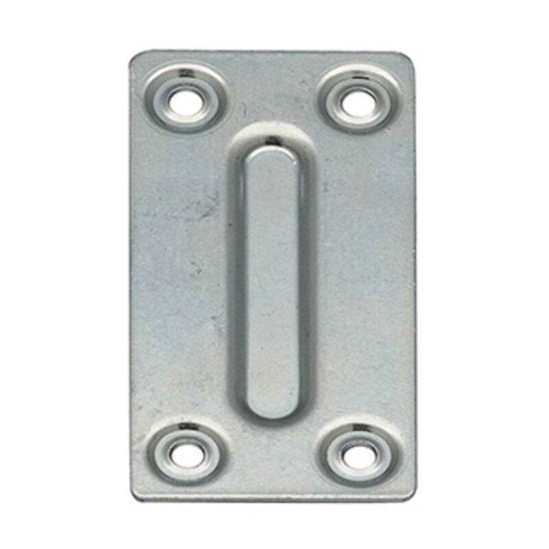 foto del prodotto capaldo piastrina rettangolare zincata cm.3,5x7. prezzo per 1 pezzo.