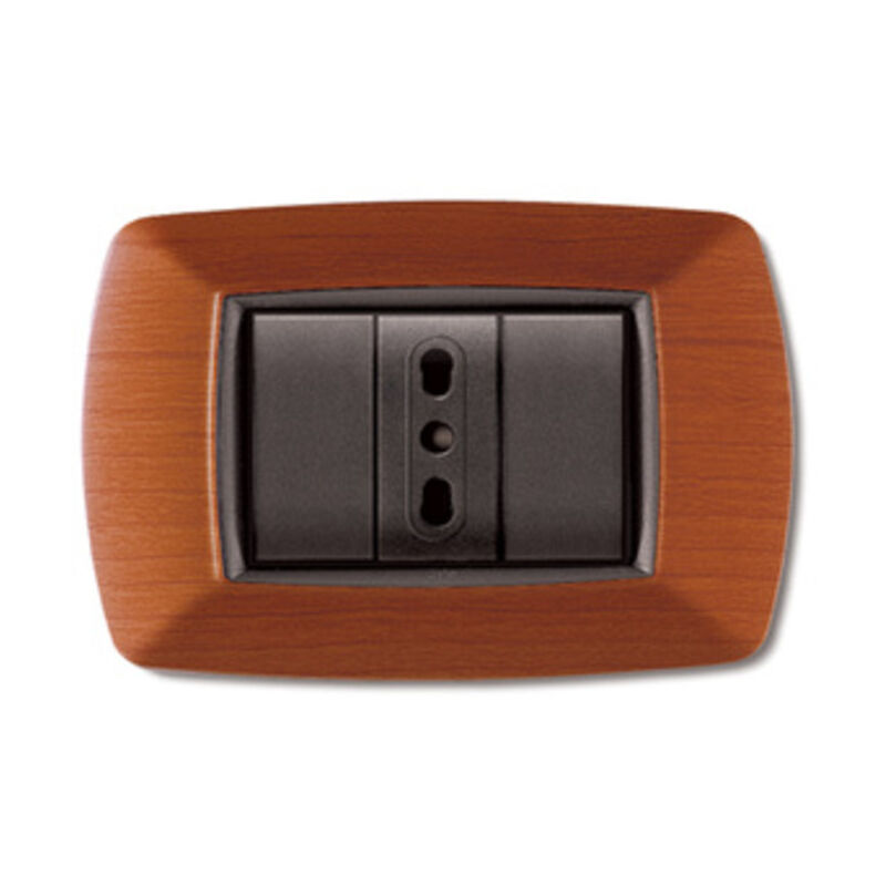foto del prodotto capaldo placca life mod. living plast. legno ch. 3p. prezzo per 1 pezzo.