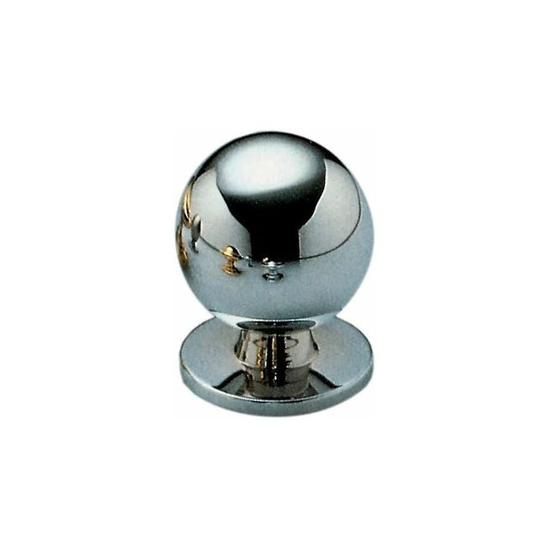 foto del prodotto capaldo pomolo in ottone nero d. 25 mm confezione pomoli da 2 pezzi con viti 38576 